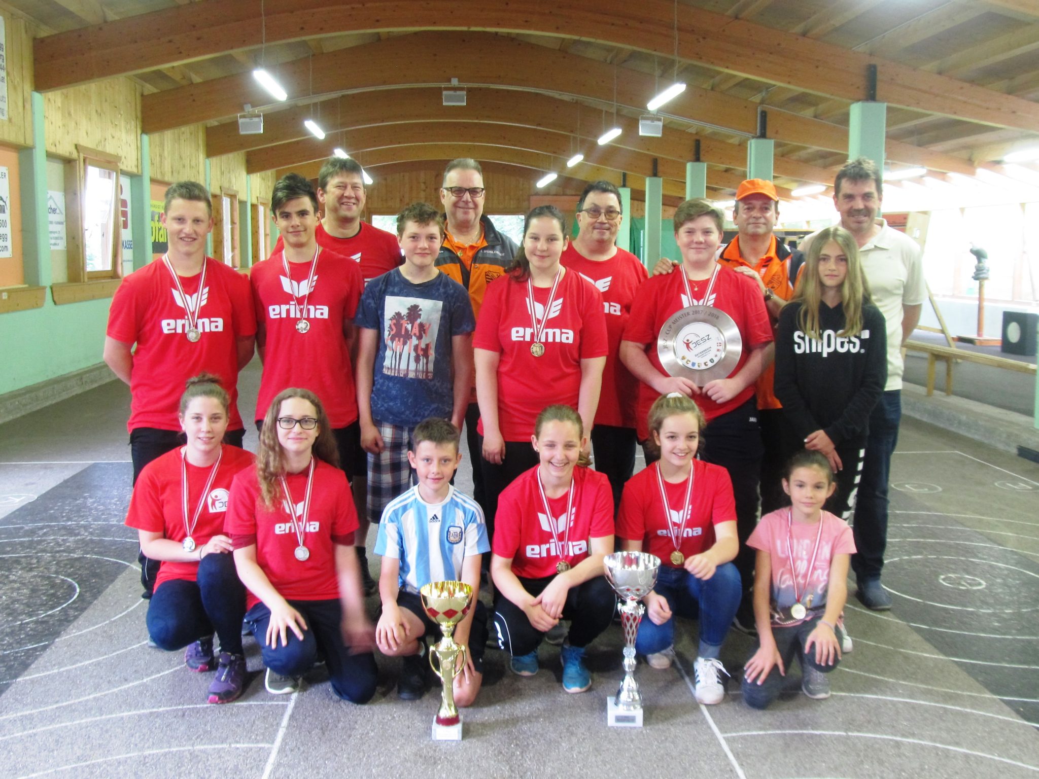 JESZ Tirol  Gewinnt den U-14 BÖE Jugend Zentren Cup 2018 und holt Rang 2 in der U-16 Klasse