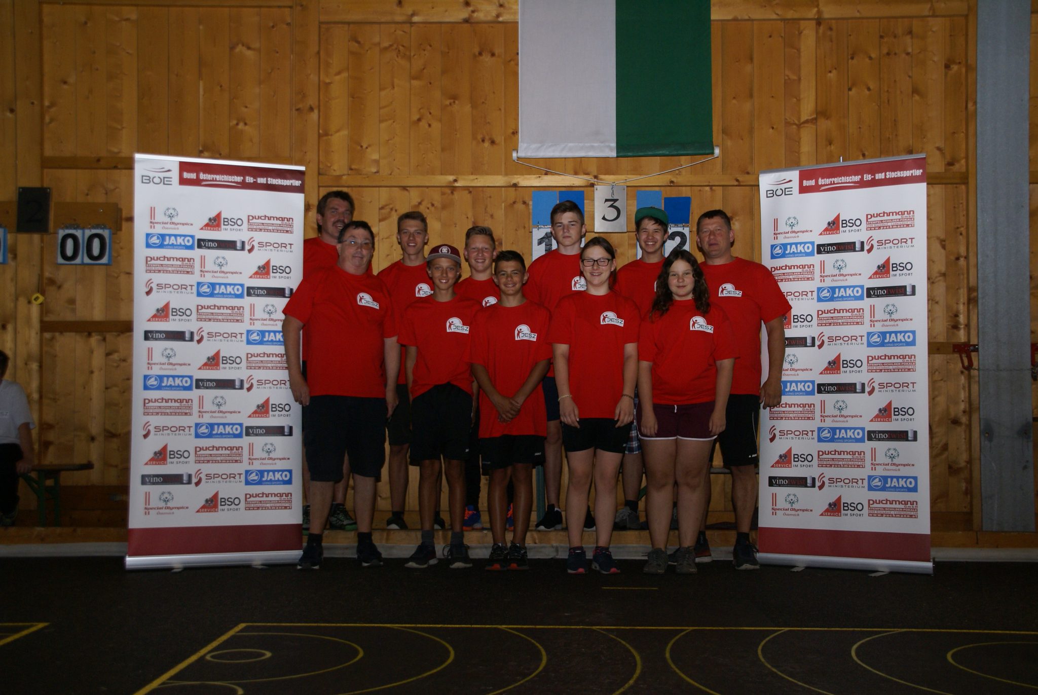 Top Start der Spieler des Jugend Leistungs – Zentrum Tirol in Erpfendorf, beim Österreich Cup der Leistungszentren