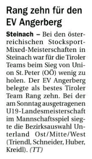 Berichte in der Tiroler Tageszeitung