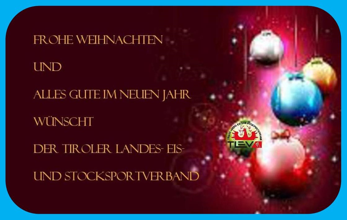 Der TLEV wünscht schöne Weihnachten