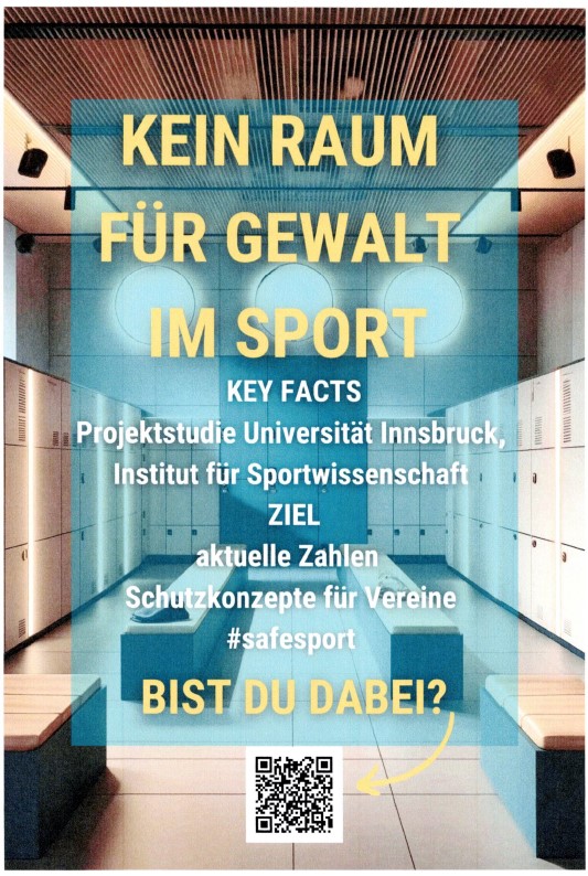 Kein Raum für Gewalt im Sport – ein Projekt der Universität Innsbruck